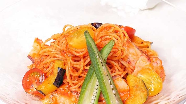 冷製トマトパスタ